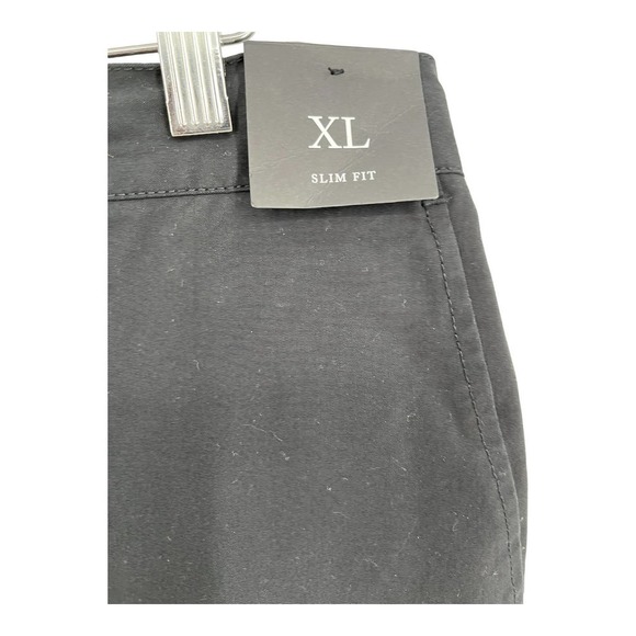 NWT Treasure and Bond Men's Black Elastic Waist Shorts w/ Snap - Size XL- NWT - Picture 7 of 15